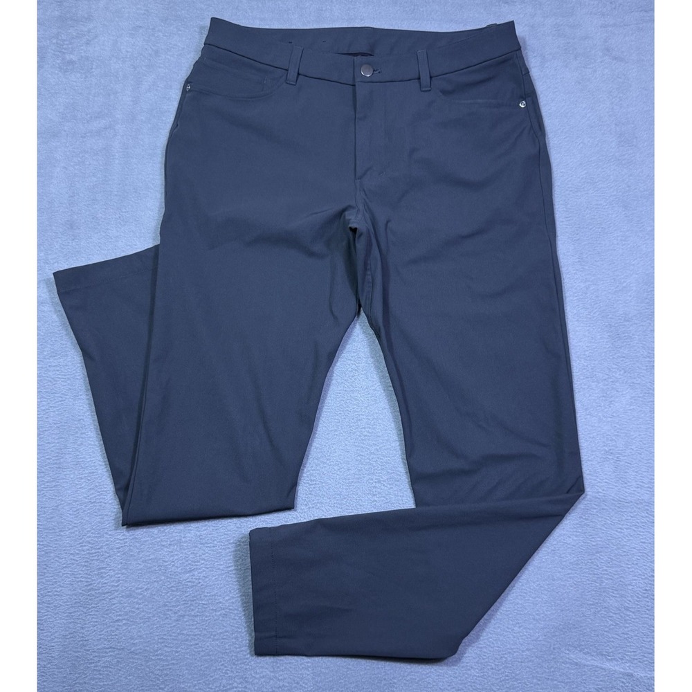 Lululemon Pants Mens 32x30 ABC Slim Fit Warpstreme True Navy Tapered Normcore